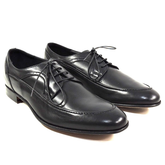 ALBERTO CICCIOLI ?? MEN\'S BLACK SOFT LEATHER COMFORT DERBY SHOES main image 7